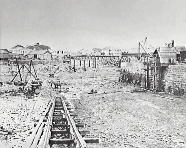 Wollongong Harbour 1860 d